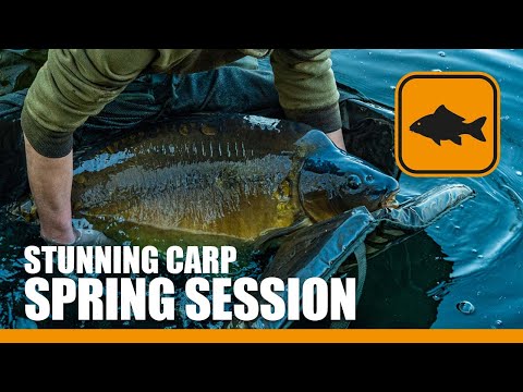 Spring Session on a Deep Silty Mere - Carp Fishing
