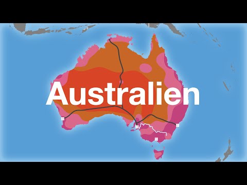 Australien - Geografie, Klima, Bevölkerung, Wirtschaft & Infrastruktur