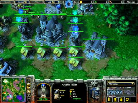 Yumiko (HU) vs Th000 (UD) - G1 - WarCraft - WC3 - WC186