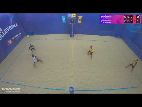 10:30 A. Pasazhin / A. Zabuha - M. Kyselov / R. Prytuliak 17.10.2022 | Winners Beach Volleyball