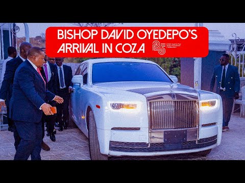 Bishop David Oyedepo's Arrival In COZA #COZA25thAnniversary