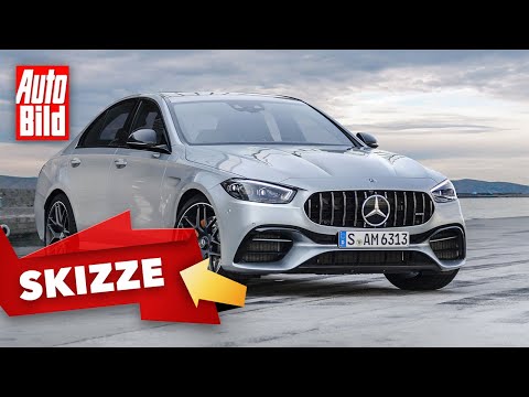 Mercedes-AMG C 63 (2021): New presentation - sketch - plug-in hybrid - no more V8?