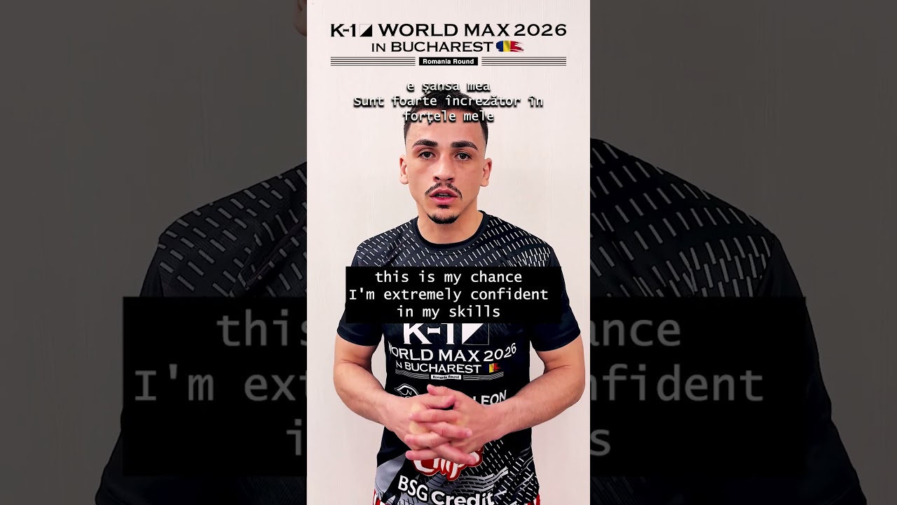 🇷🇴🔥 Hear from Calin Petrisor just hours before he steps into the ring