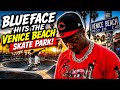 Blueface Hits The Venice Beach Skate Park Then THIS Happened