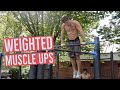 BACK TO WEIGHTED MUSCLE UPS | TRY THIS 5 SET WORKOUT FOR INSANE MUSCLE PUMPS AND STRENGTH GAINS