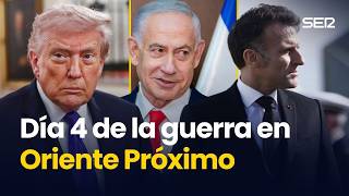 Día 4 de la GUERRA EN IRÁN: las POTENCIAS se posicionan mientras el conflicto CONTINÚA en expansión