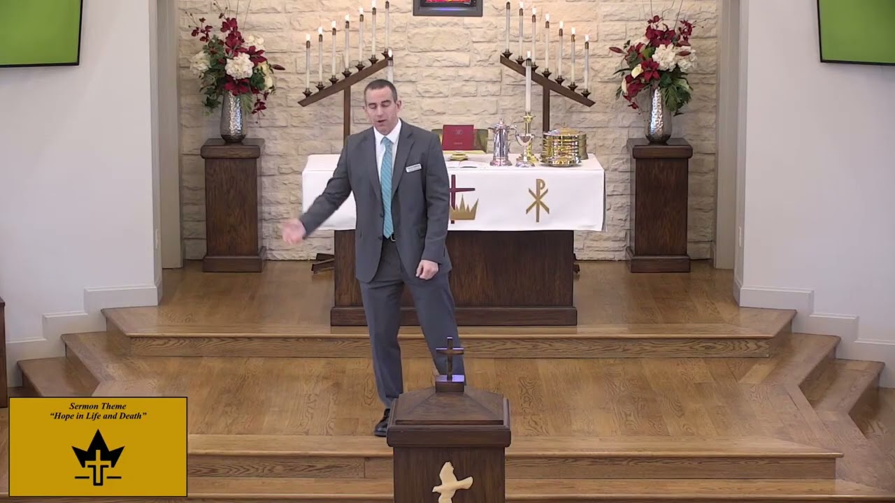 Matthew 9:18-26 - “Hope in Life and Death” - November 2, 2025