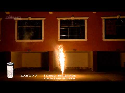 Showtime PSE - ZX8077 - 10sec 3m stage fountain-silver