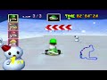 Walkthrough Mario Kart 64 Part 2 Flower Cup 50cc English 100
