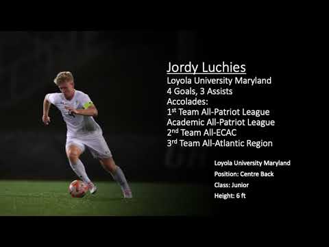 Jordy Luchies - Centre Back - NCAA D1 2023 Highlights - Loyala Maryland
