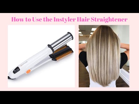 How To Use The Instyler Rotating Iron Hair Tutorial