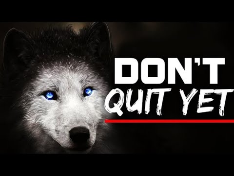 I'VE COME TOO FAR TO QUIT (Powerful Motivational Speech)
