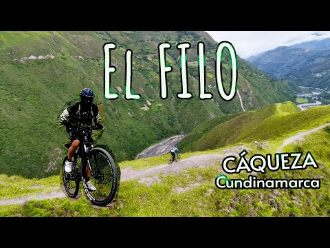 MTB al FILO en CAQUEZA CUNDINAMARCA una ruta de PURA ADRENALINA