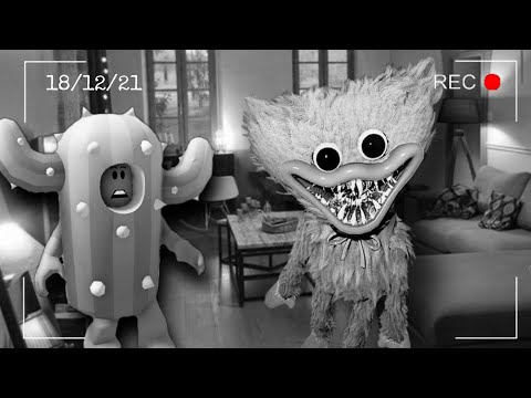 CACTUS ET LE MÉCHANT POPPY PLAYTIME DANS SA MAISON (OMG) !! HUGGY WUGGY - ROBLOX - BROOKHAVEN RP