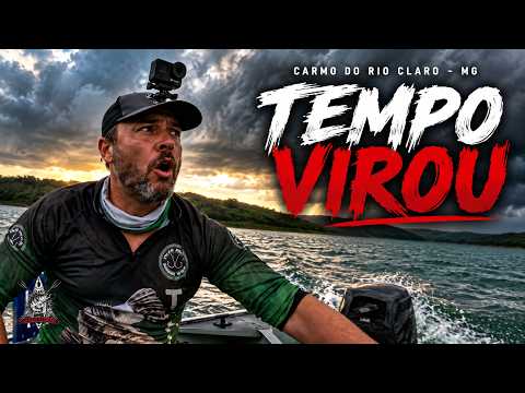 O Tempo Virou no Meio da Nossa Pescaria