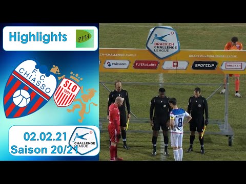 Highlights: FC Chiasso vs FC Stade - Lausanne - Ouchy (02.02.21)