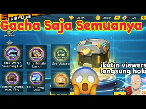 GACHA ITEM SSR LIVE CLASH OPM , SEMUA TIKET GACHA DAPET BANYAK UNTUNG - One Punch Man The Strongest