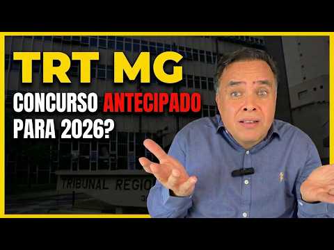 A REVIRAVOLTA NO NOVO CONCURSO DO TRT MG l ATUALIZADO