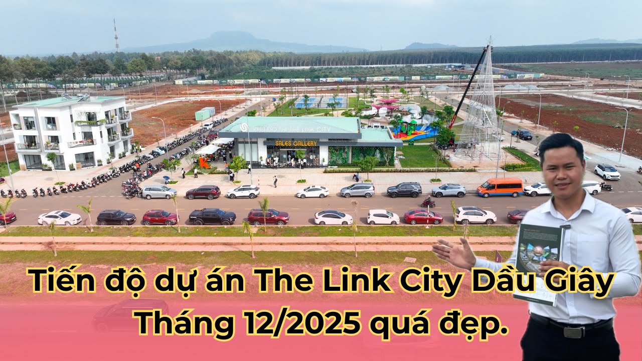 The Link City 40 Video tiến độ dự án The Link City Dầu Giây tháng 12/2025