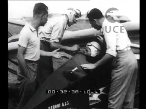 Roma. Esperimenti di volo a vela all'Aeroporto di Ciampino.