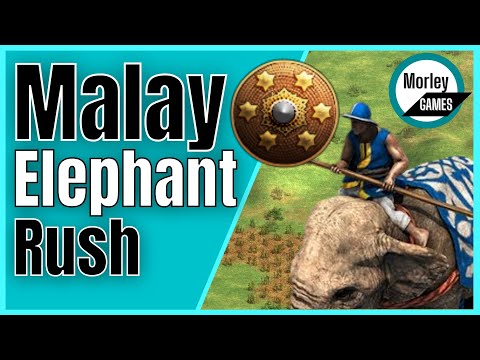 AOE2 Malay Elephant Rush WITH ECO | 20 Elephants in 20 Minutes