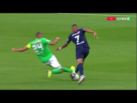 Kylian Mbappé horror injury vs Saint Etienne vs PSG 2020