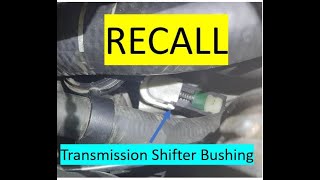 Ford Recall for Transmission Shifter Bushing