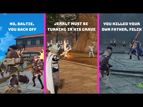 Battle Unique Dialogue (+ DLC) | Fire Emblem: Three Houses (Nintendo Switch)