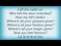 Hot Hot Heat - Le Le Low Lyrics