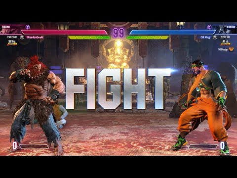 Street Fighter 6 🔥 BrandonGouki (Akuma) Vs Oil King (Rashid)🔥SF6 High Level Matches!