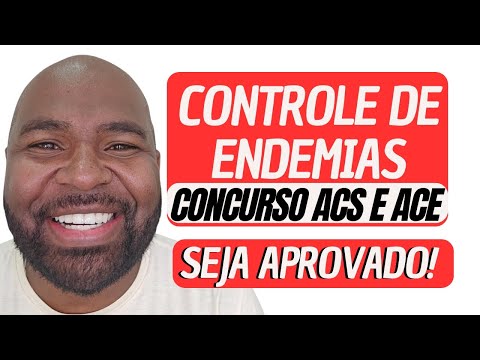 ENDEMIAS E DOENÇAS -  Concurso Agente de Saúde ACS e ACE - Aula Completa 2024