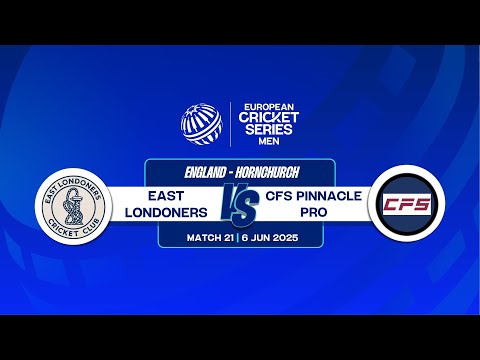 Match 21 - EL vs CFS | Highlights | ECS England, Hornchurch, 2025 | 6 Jun 2025 | ECS25.359