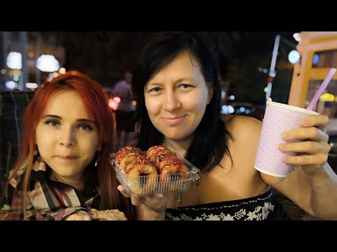 Выиграли ПРИЗ)) Как жарят пончики? ВЛОГ Ялта 2020