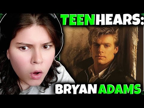 TEENAGER HEARS BRYAN ADAMS FOR THE FIRST TIME - "Heaven"