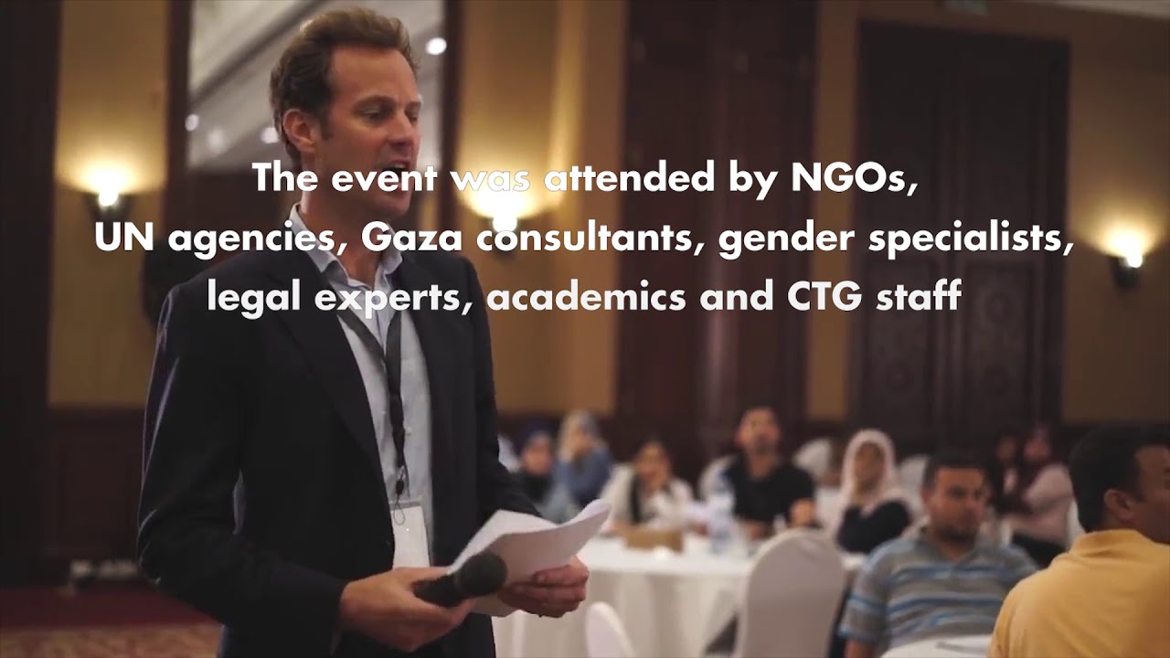 CTG Sustainable Development Goals Workshop in Gaza