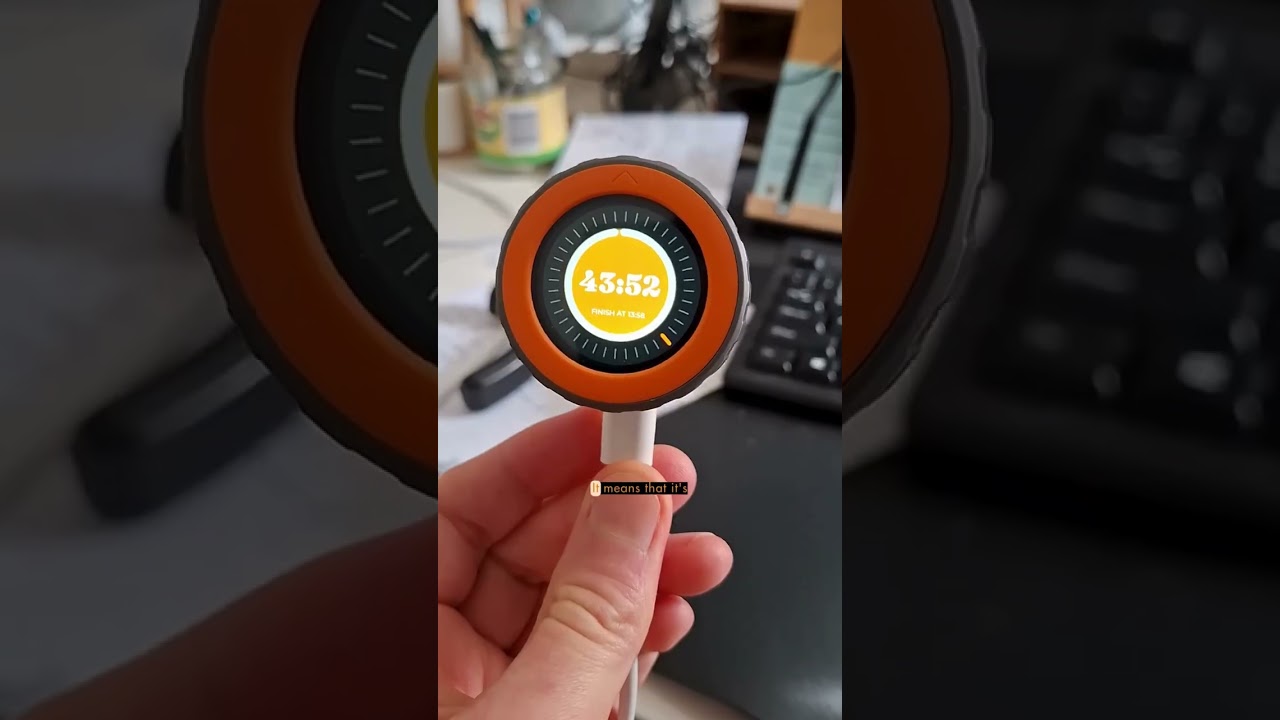 Focus Button, the tactile focus timer