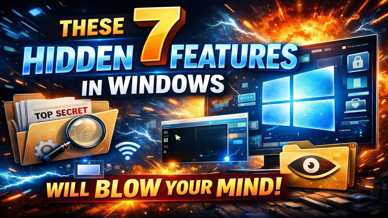 These 7 Hidden Features in Windows Will Blow Your Mind! (2026)