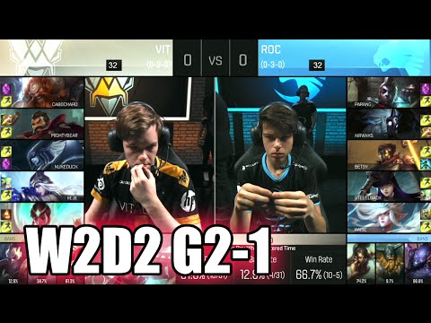 Vitality vs ROCCAT | Game 1 S6 EU LCS Summer 2016 Week 2 Day 2 | VIT vs ROC G1 W2D2 1080p
