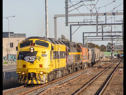 Pacific National's diverted 7SP4 Chullora to Kewdale plus SSR's 7MC5 to The Rock at Albion- 3/12/22