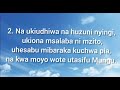 Uhesabu Mibaraka Yote Mungu Aliyo Yakubariki ASHURA