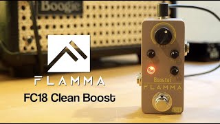 Video thumbnail for Flamma Innovation FC18 Clean Boost by Pedal of the Day