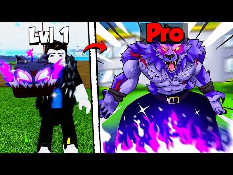 Noob to Pro using the 0.1% Werewolf! (Blox Fruits)