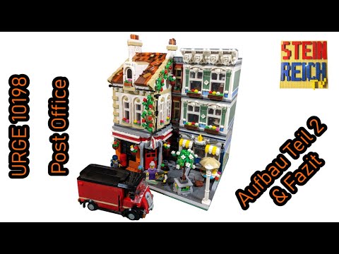 UrGe 10198 Post Office: Tolles Gebäude mit ein paar Macken - Aufbau Teil 2 & Fazit