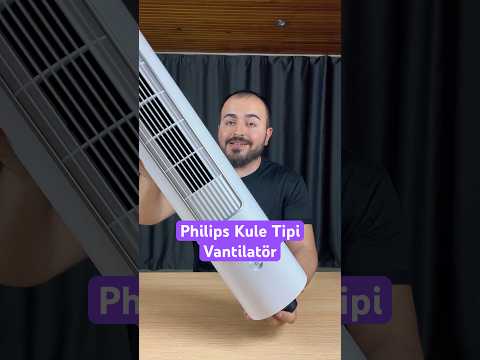 Klimaya Gerek Kalmadı mı? | Philips CX5535 Kule Vantilatör İncelemesi #vantilatör #klima #soğutucu