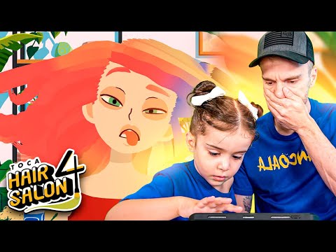 CORTES de CABELO MALUCOS com LAURA no HAIR SALON 4 - Brancoala Games