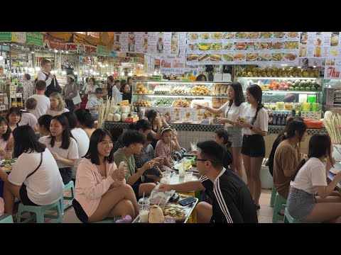 Vietnam best street food market walking tour