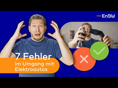 The biggest mistakes when handling electric cars – avoid them! 🚗⚡ | EnBW E-Knowledge