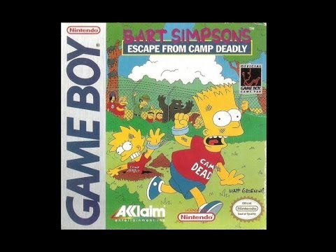 Bart Simpson's Escape from Camp Deadly Game Boy