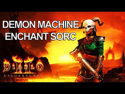 Demon Machine Enchant Sorceress Build Guide (Diablo 2 Resurrected)