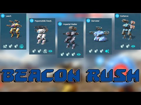 War Robots Leech Papamobile Hawk Imperial Hades Demeter Cerberus Gameplay